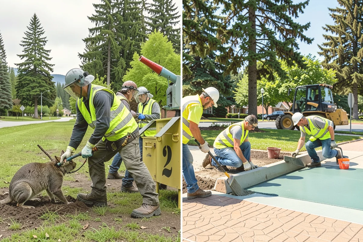 Sidewalk Deicing in Kent, King County, WA - Prioritize walkways, ramps, stairs, and entrances
