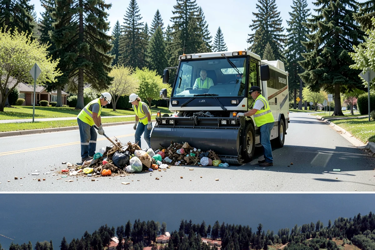 Sidewalk Deicing in Lakewood, Pierce County, WA - Sidewalk deicing is a cold-season service active from late fall through early spring, applied ahead of and during freezing...