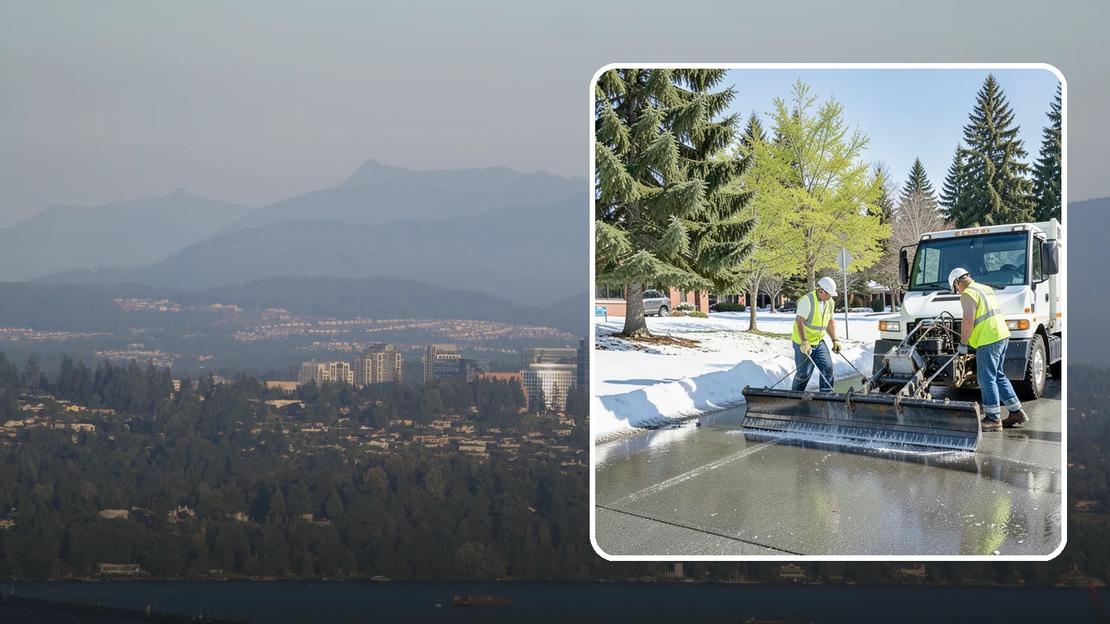 Sidewalk Deicing in Medina, King County, WA - Treat public walkways, ramps, and building entrances with deicer to keep pedestrian surfaces safe and accessible.