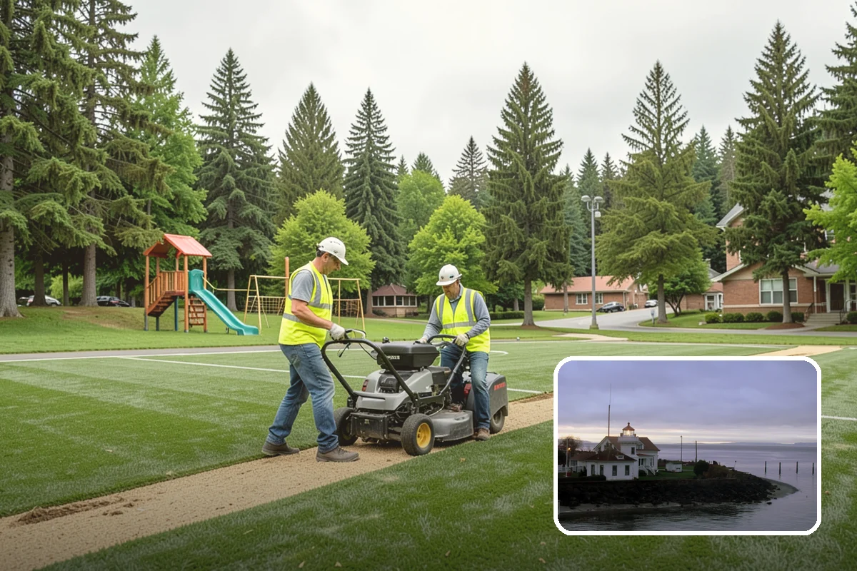 Sidewalk Deicing in Mukilteo, Snohomish County, WA - Keeps ramps, stairs, and entrances safe and accessible