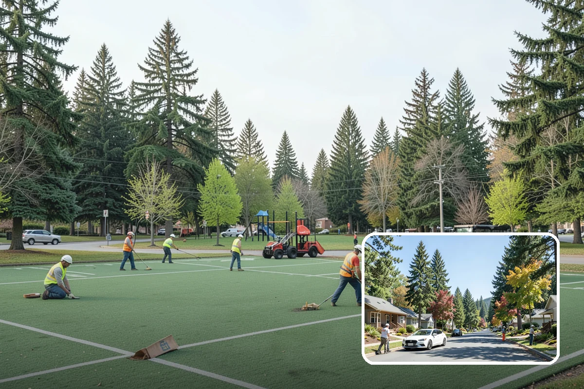 Sidewalk Deicing in Orting, Pierce County, WA - Keeps ramps, stairs, and entrances safe and accessible
