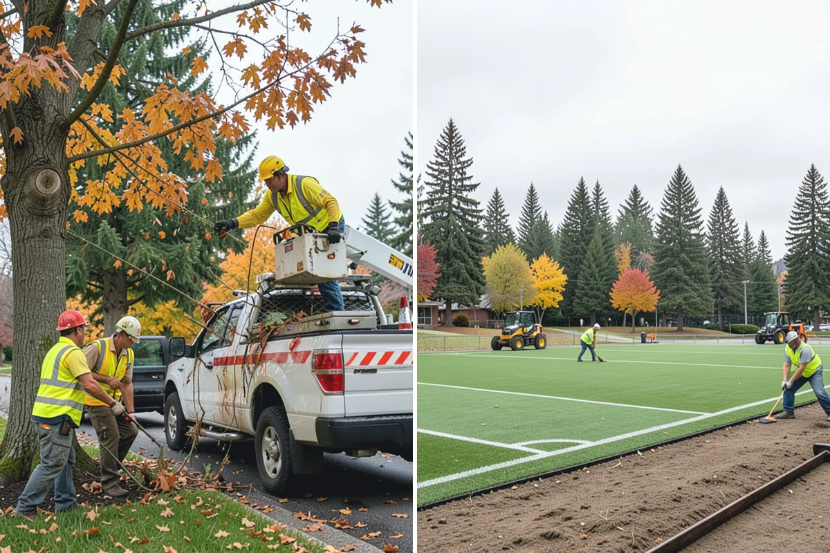 Sidewalk Deicing in Redmond, King County, WA - Prioritize walkways, ramps, stairs, and entrances