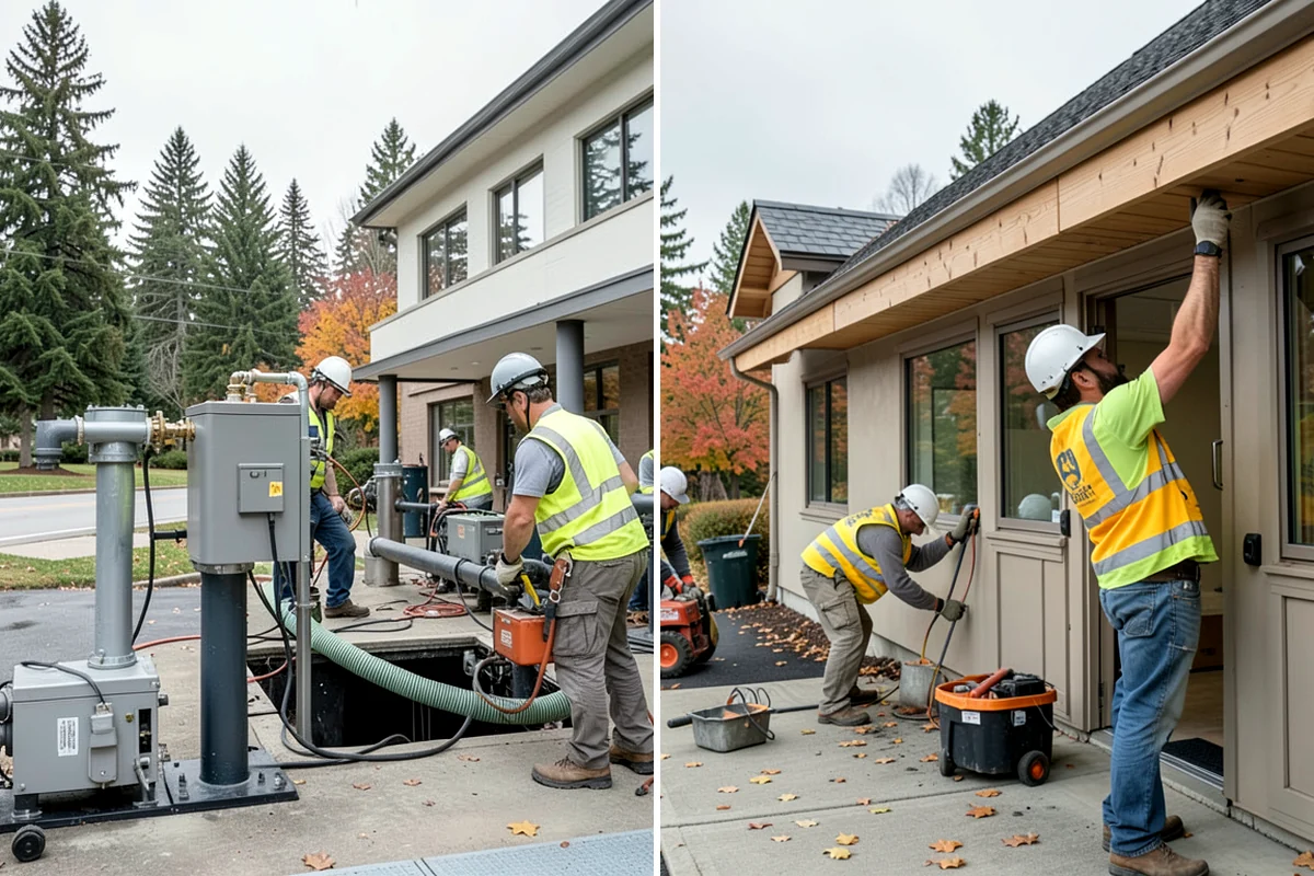 Sidewalk Deicing in SeaTac, King County, WA - Prioritize walkways, ramps, stairs, and entrances
