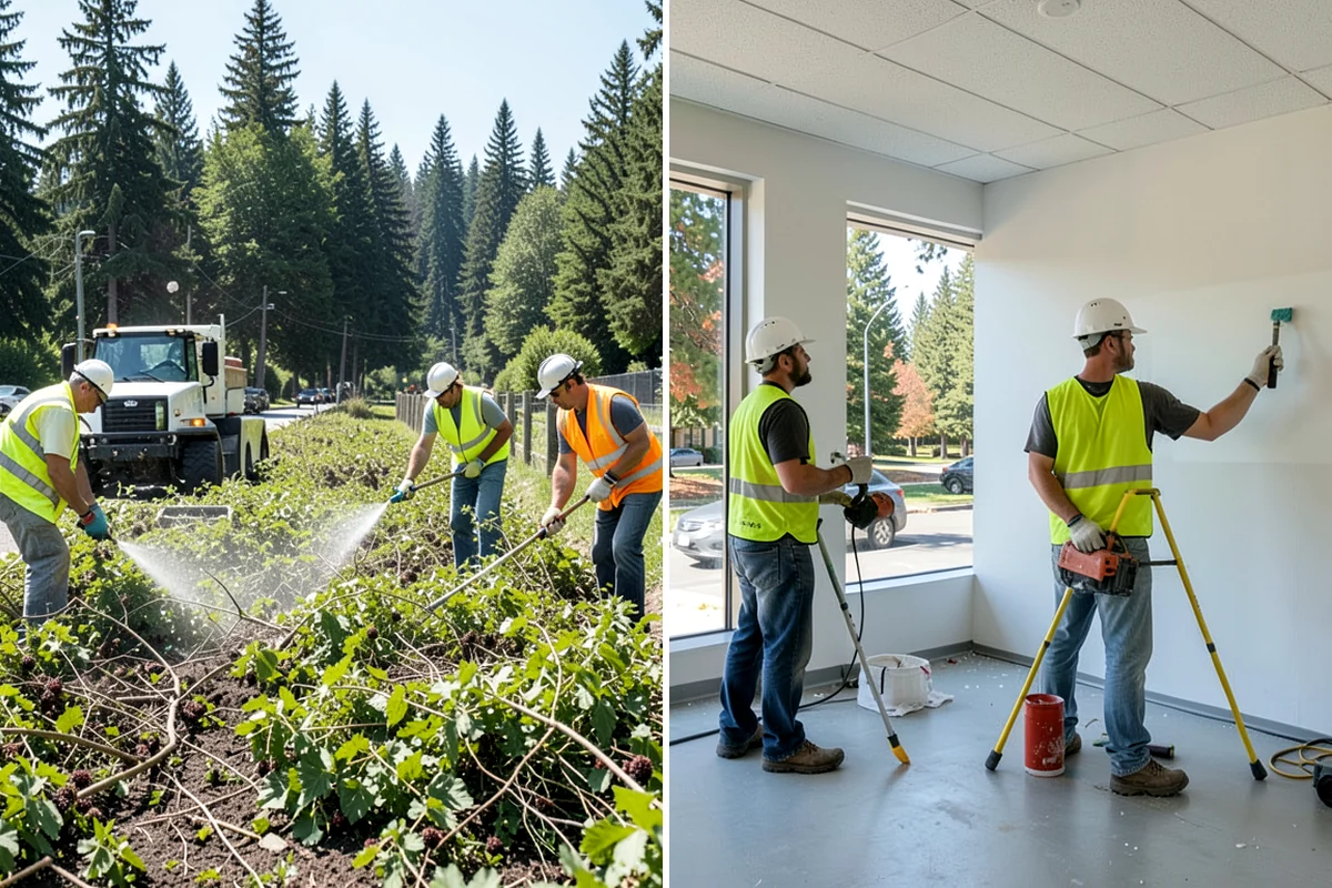 Sidewalk Deicing in Sedro-Woolley, Skagit County, WA - Prioritize walkways, ramps, stairs, and entrances