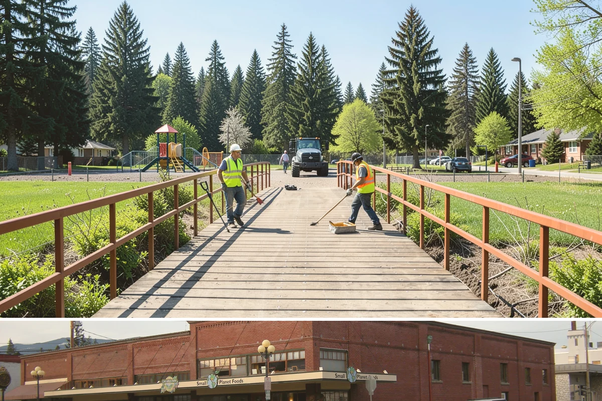 Sidewalk Deicing in Sedro-Woolley, Skagit County, WA - Sidewalk deicing is a cold-season service active from late fall through early spring, applied ahead of and during freezing...