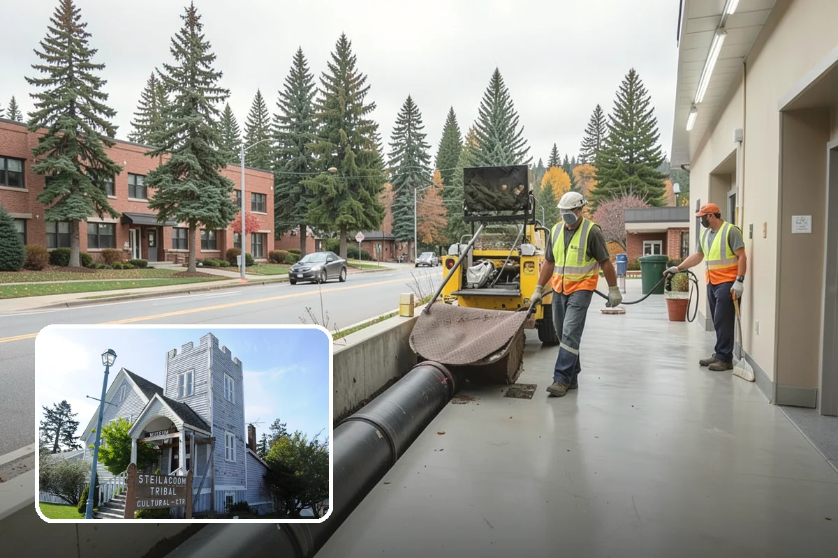 Sidewalk Deicing in Steilacoom, Pierce County, WA - Keeps ramps, stairs, and entrances safe and accessible