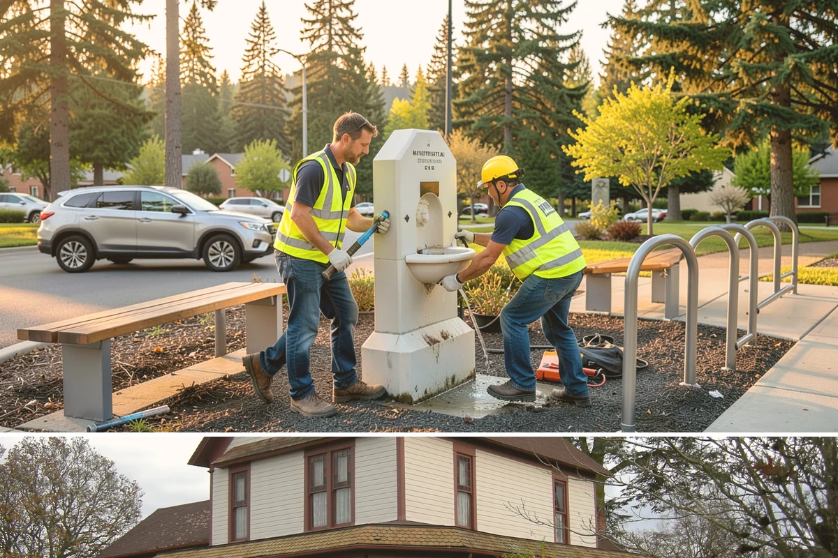 Sidewalk Deicing in Sumner, Pierce County, WA - Sidewalk deicing is a cold-season service active from late fall through early spring, applied ahead of and during freezing...