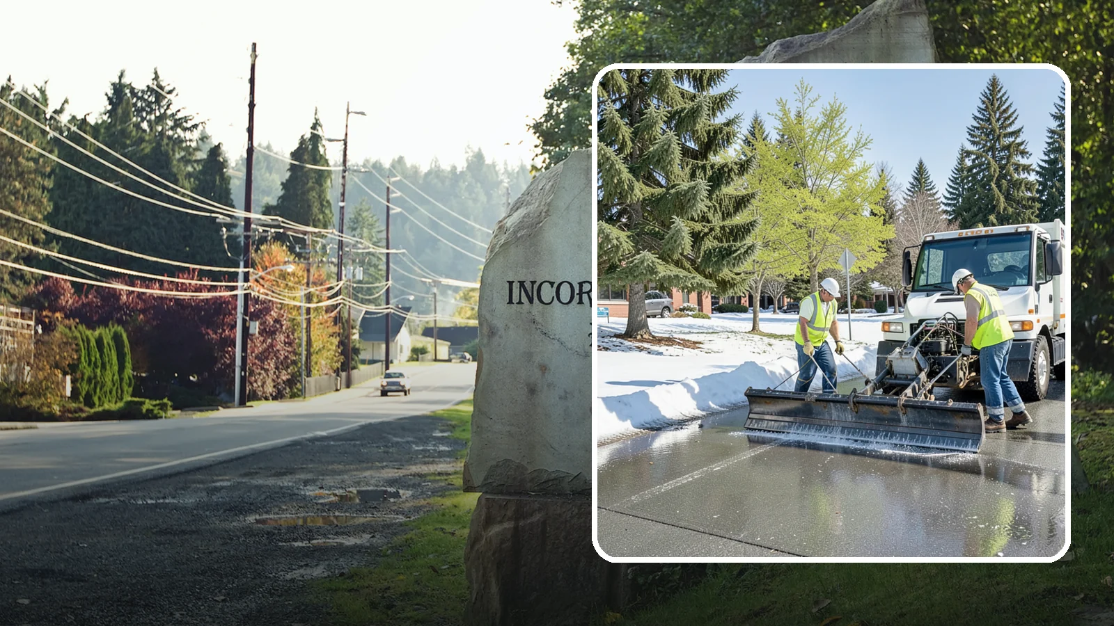 Sidewalk Deicing in Wilkeson, Pierce County, WA - Treat public walkways, ramps, and building entrances with deicer to keep pedestrian surfaces safe and accessible.