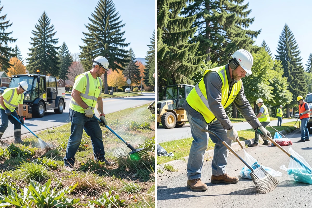 Sidewalk Deicing in Woodinville, King County, WA - Prioritize walkways, ramps, stairs, and entrances
