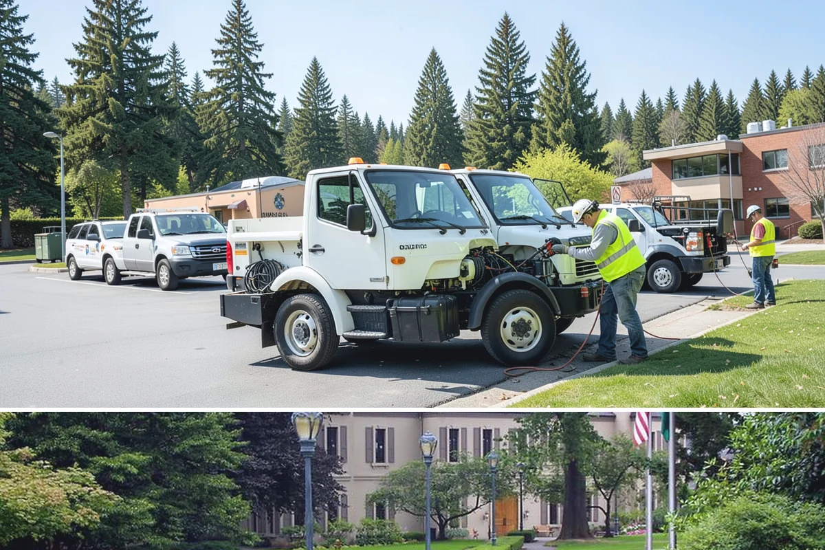 Sidewalk Deicing in Woodinville, King County, WA - Sidewalk deicing is a cold-season service active from late fall through early spring, applied ahead of and during freezing...