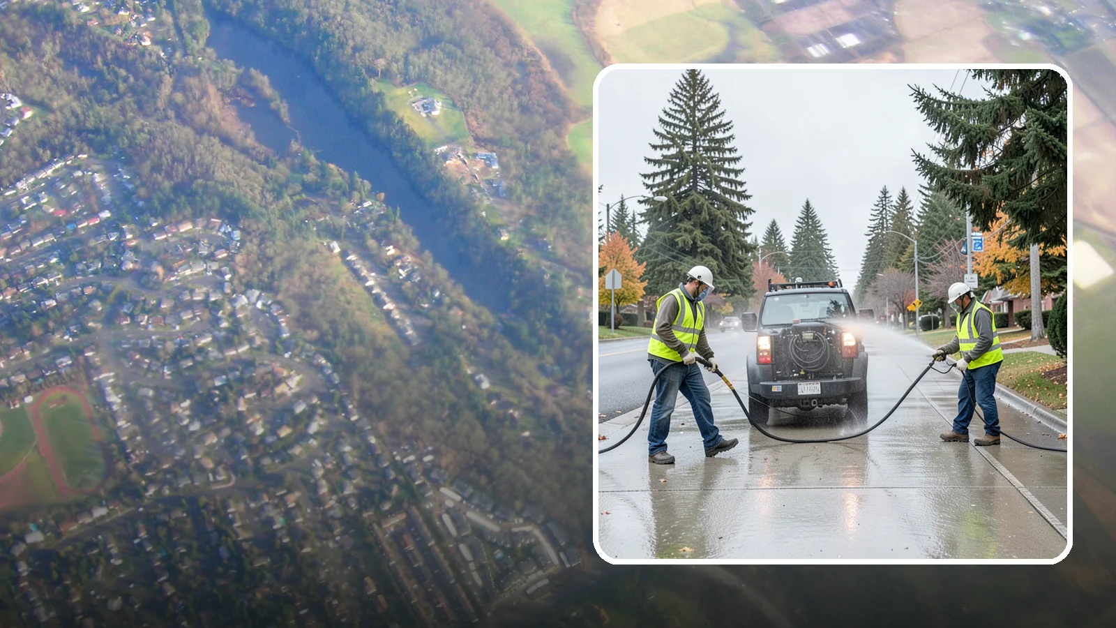 Sidewalk Pressure Washing in Algona, King County, WA - Restore downtown walkways and public sidewalks with scheduled hot-water pressure washing that meets municipal cleanliness...