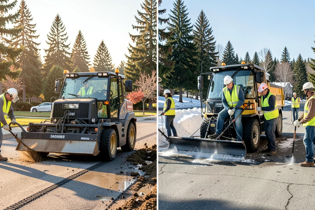 Sidewalk Pressure Washing in Arlington, Snohomish County, WA - Walk the route with staff to map linear footage, staining, and drain locations