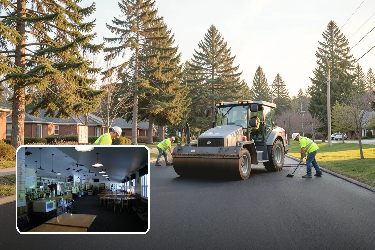 Sidewalk Pressure Washing in Black Diamond, King County, WA - Removes slip-inducing algae and moss buildup from shaded PNW walkways