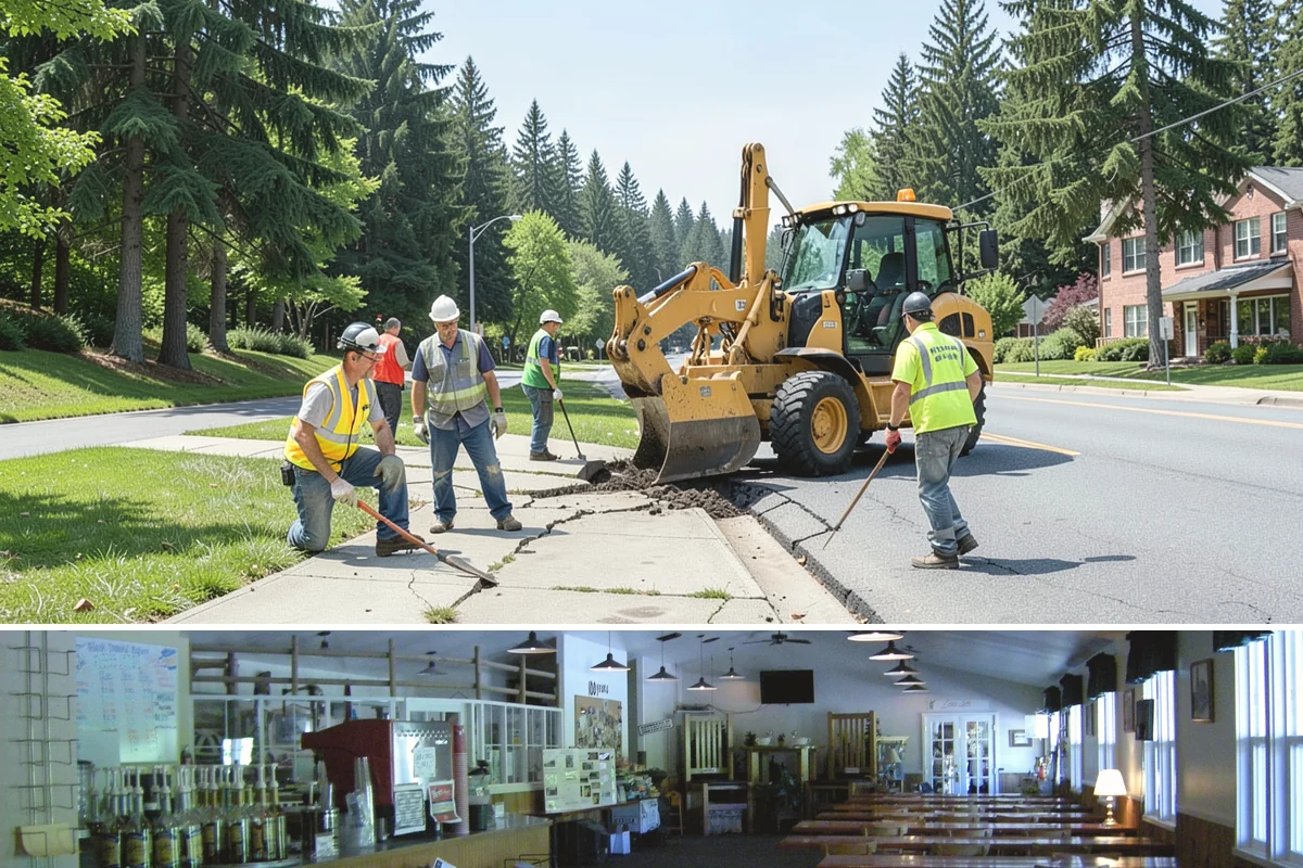 Sidewalk Pressure Washing in Black Diamond, King County, WA - Cleaning is most effective in spring and early summer when milder weather speeds drying, though moss and algae control benefits...