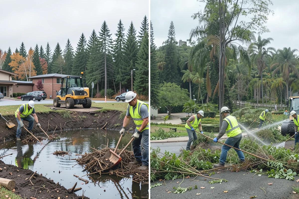 Sidewalk Pressure Washing in Buckley, Pierce County, WA - Walk the route with staff to map linear footage, staining, and drain locations