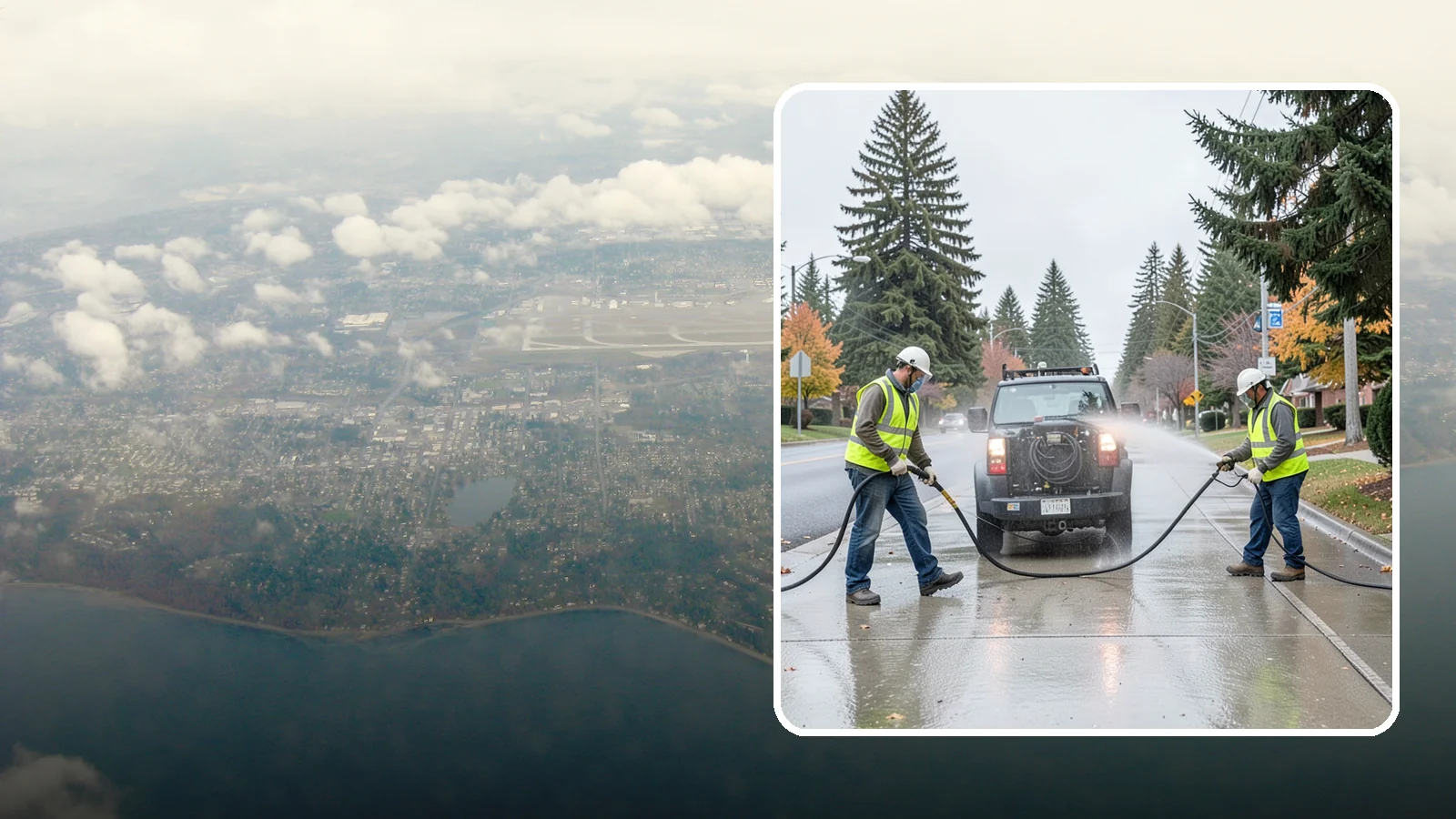 Sidewalk Pressure Washing in Burien, King County, WA - Restore downtown walkways and public sidewalks with scheduled hot-water pressure washing that meets municipal cleanliness...