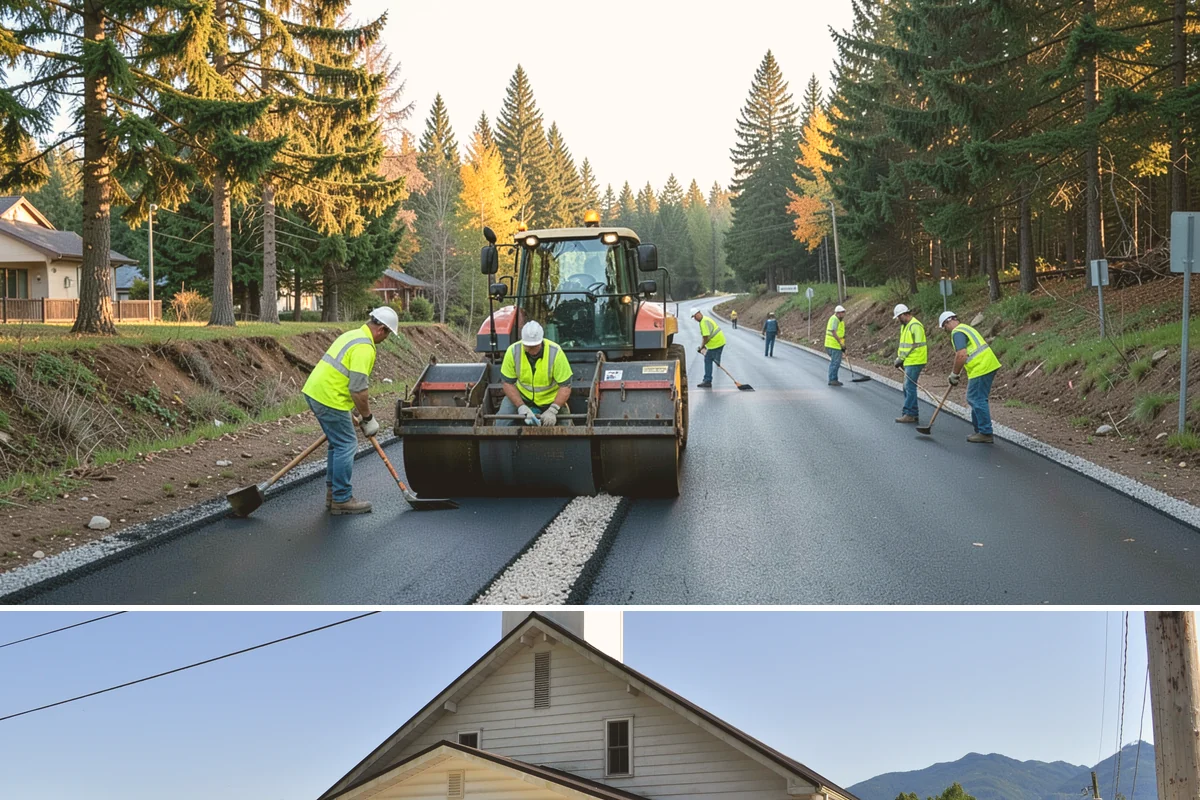 Sidewalk Pressure Washing in Concrete, Skagit County, WA - Cleaning is most effective in spring and early summer when milder weather speeds drying, though moss and algae control benefits...