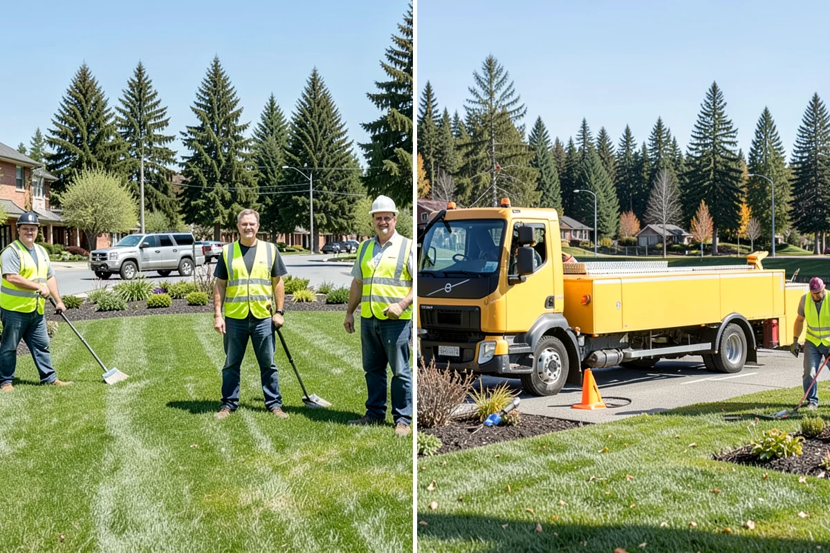 Sidewalk Pressure Washing in DuPont, Pierce County, WA - Walk the route with staff to map linear footage, staining, and drain locations