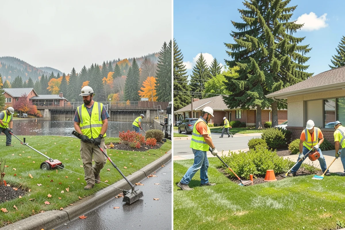 Sidewalk Pressure Washing in Eatonville, Pierce County, WA - Walk the route with staff to map linear footage, staining, and drain locations