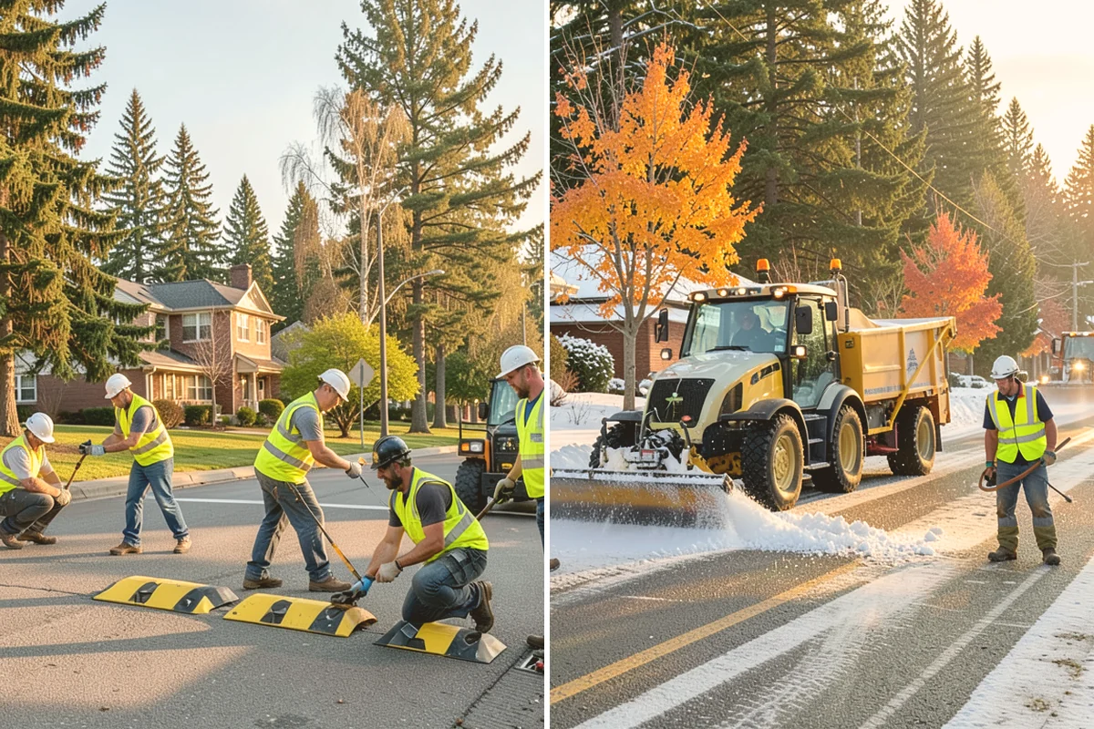 Sidewalk Pressure Washing in Fife, Pierce County, WA - Walk the route with staff to map linear footage, staining, and drain locations