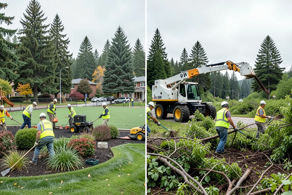 Sidewalk Pressure Washing in Gig Harbor, Pierce County, WA - Walk the route with staff to map linear footage, staining, and drain locations