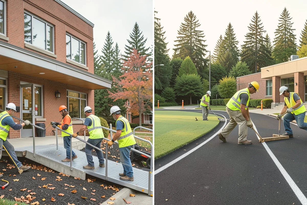Sidewalk Pressure Washing in Index, Snohomish County, WA - Walk the route with staff to map linear footage, staining, and drain locations