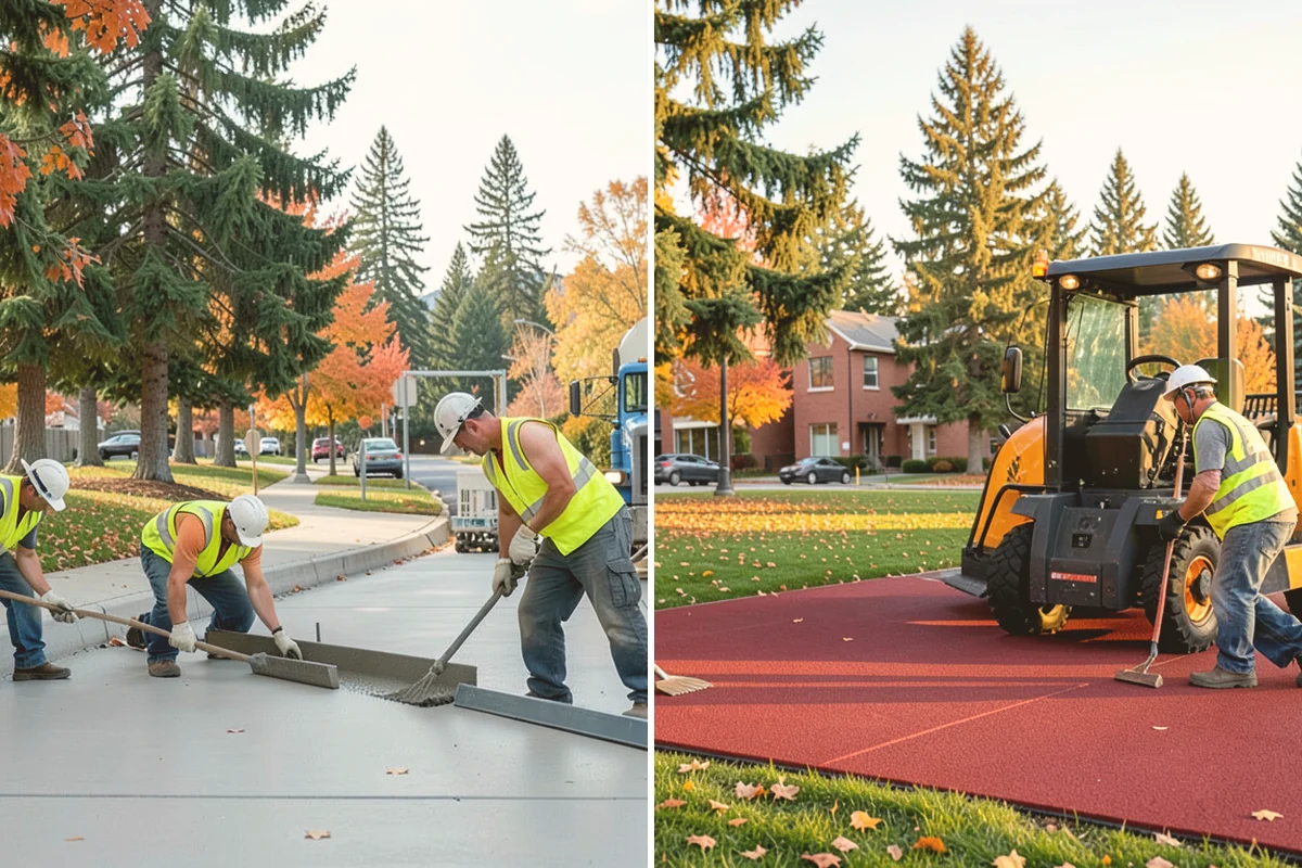 Sidewalk Pressure Washing in Langley, Island County, WA - Walk the route with staff to map linear footage, staining, and drain locations