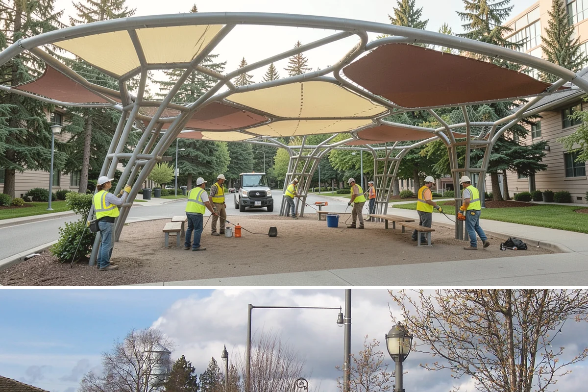 Sidewalk Pressure Washing in Marysville, Snohomish County, WA - Cleaning is most effective in spring and early summer when milder weather speeds drying, though moss and algae control benefits...