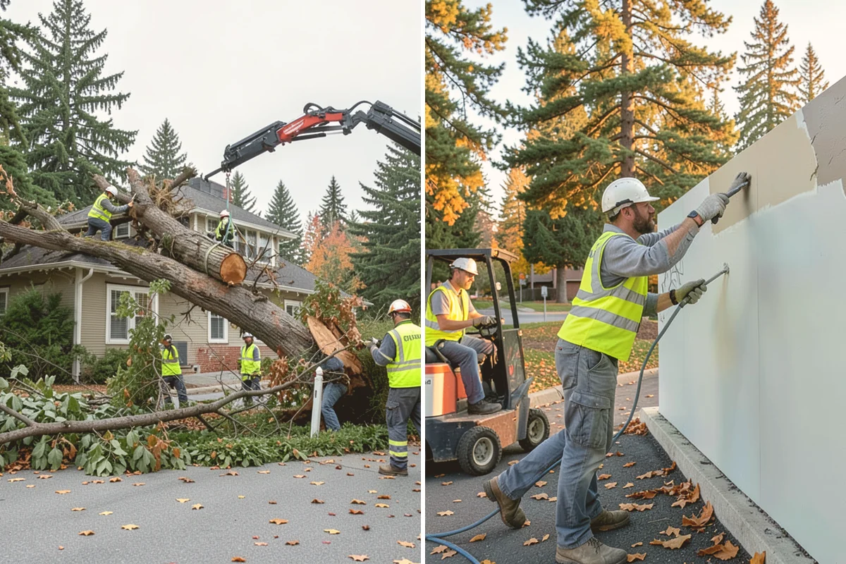 Sidewalk Pressure Washing in Milton, King County, WA - Walk the route with staff to map linear footage, staining, and drain locations