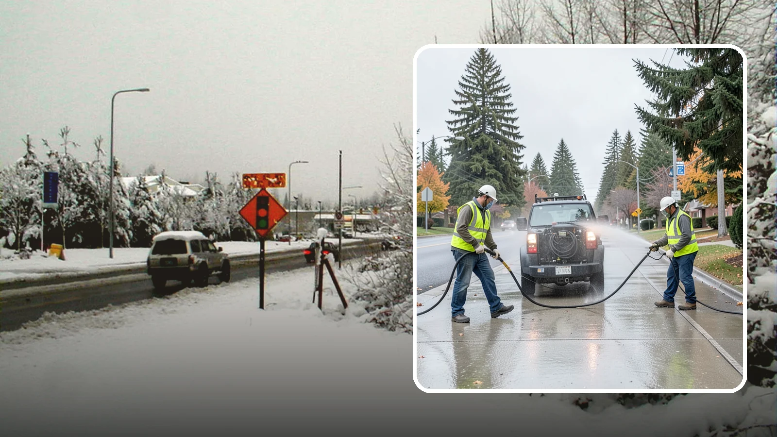 Sidewalk Pressure Washing in Newcastle, King County, WA - Restore downtown walkways and public sidewalks with scheduled hot-water pressure washing that meets municipal cleanliness...