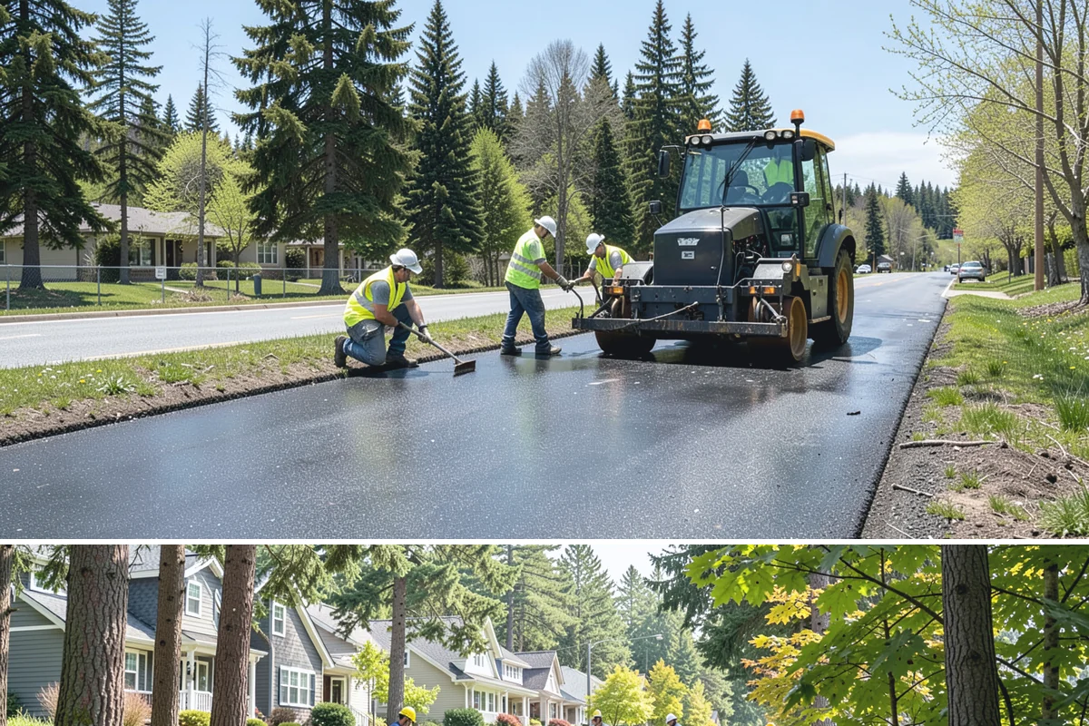 Sidewalk Pressure Washing in Normandy Park, King County, WA - Cleaning is most effective in spring and early summer when milder weather speeds drying, though moss and algae control benefits...