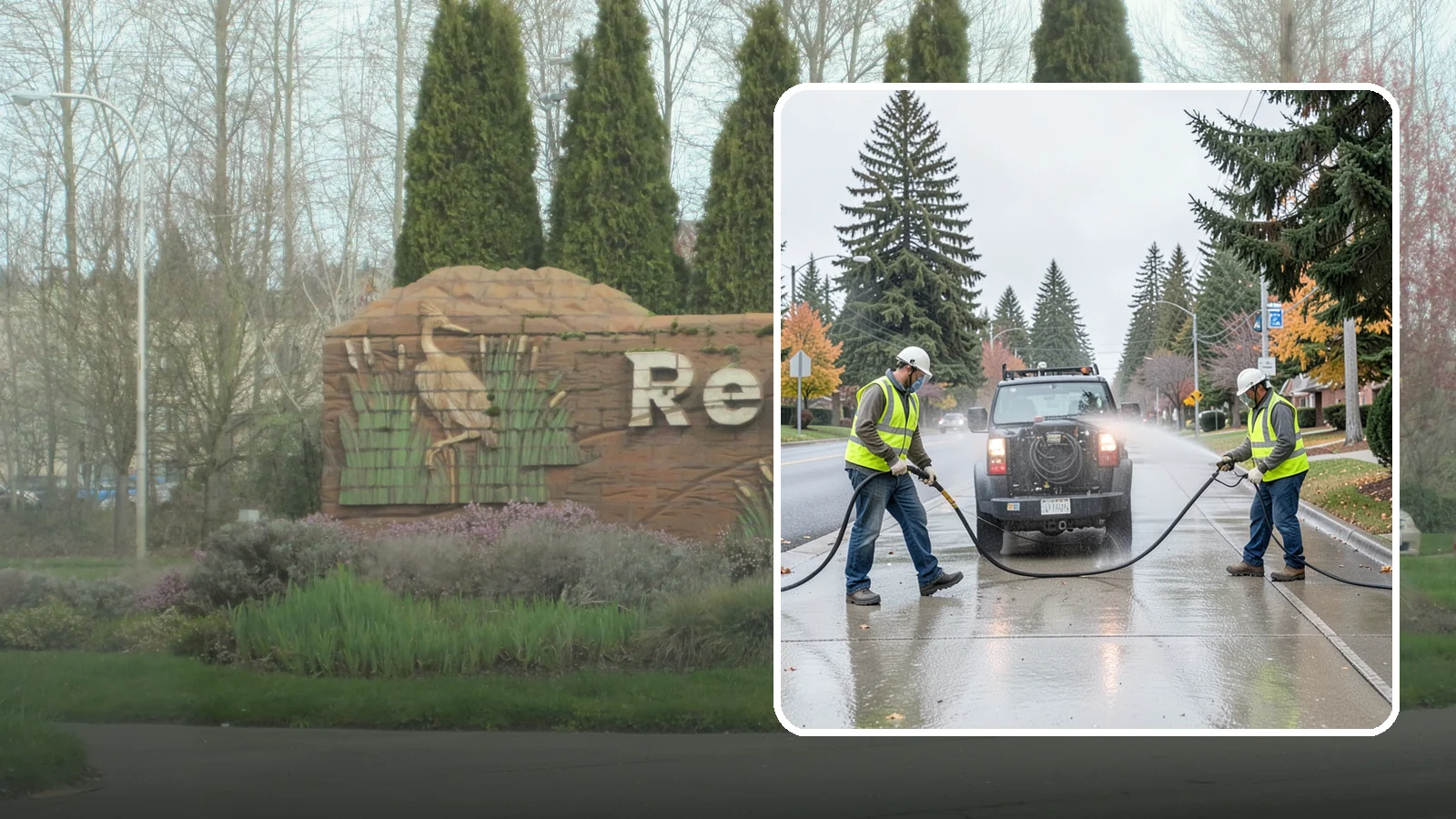 Sidewalk Pressure Washing in Renton, King County, WA - Restore downtown walkways and public sidewalks with scheduled hot-water pressure washing that meets municipal cleanliness...