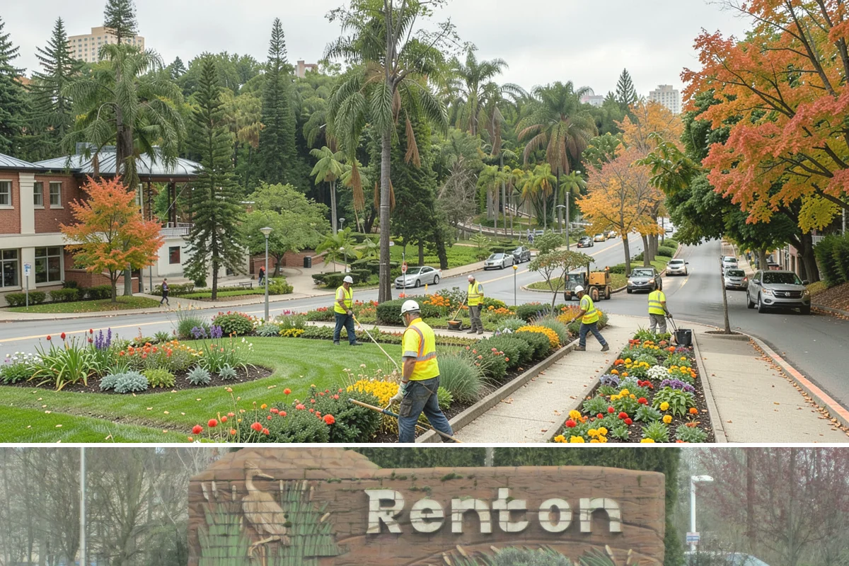 Sidewalk Pressure Washing in Renton, King County, WA - Cleaning is most effective in spring and early summer when milder weather speeds drying, though moss and algae control benefits...