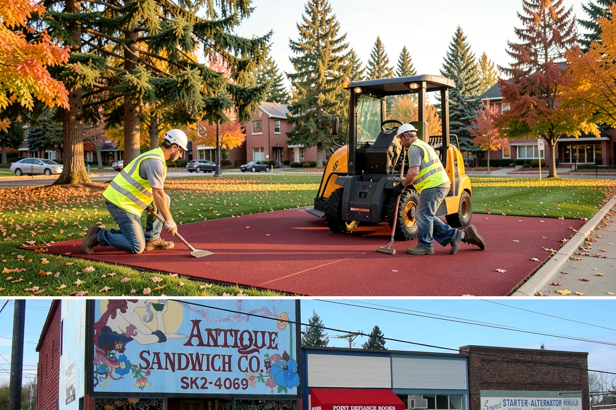 Sidewalk Pressure Washing in Ruston, Pierce County, WA - Cleaning is most effective in spring and early summer when milder weather speeds drying, though moss and algae control benefits...