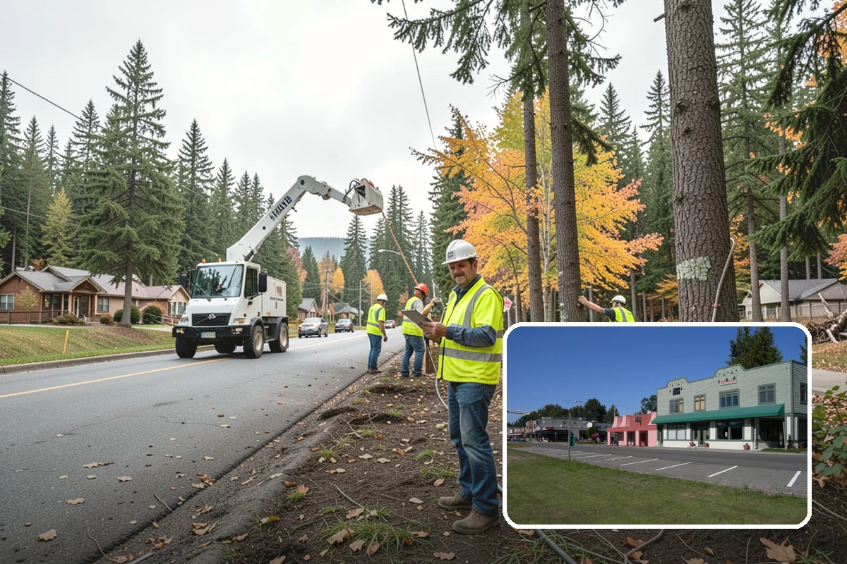 Sidewalk Pressure Washing in Snoqualmie, King County, WA - Removes slip-inducing algae and moss buildup from shaded PNW walkways
