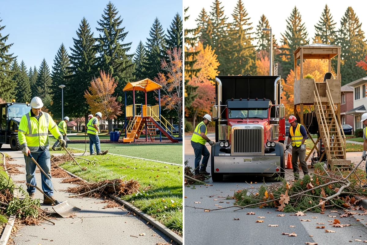 Sidewalk Pressure Washing in Snoqualmie, King County, WA - Walk the route with staff to map linear footage, staining, and drain locations