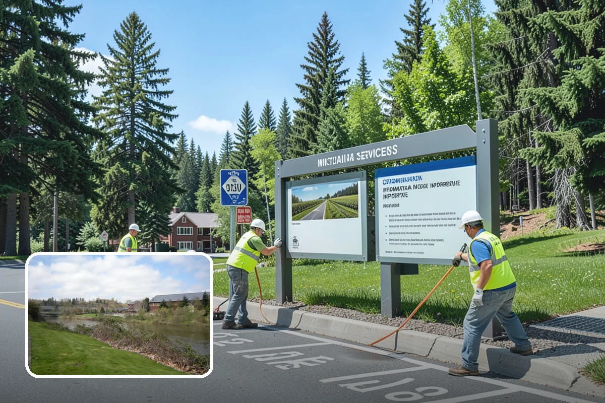 Sidewalk Pressure Washing in Tukwila, King County, WA - Removes slip-inducing algae and moss buildup from shaded PNW walkways