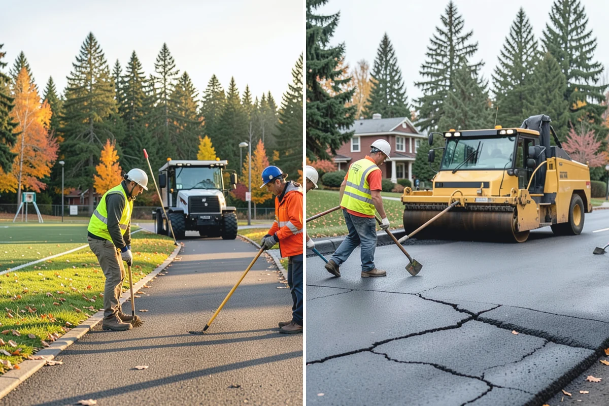 Sidewalk Pressure Washing in Wilkeson, Pierce County, WA - Walk the route with staff to map linear footage, staining, and drain locations