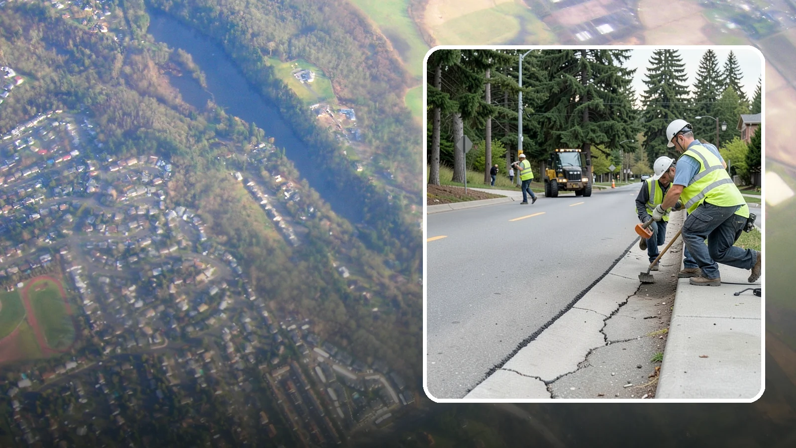 Sidewalk Repairs in Algona, King County, WA - Concrete sidewalk repairs that restore safe, ADA-compliant pedestrian paths across municipal walkways.