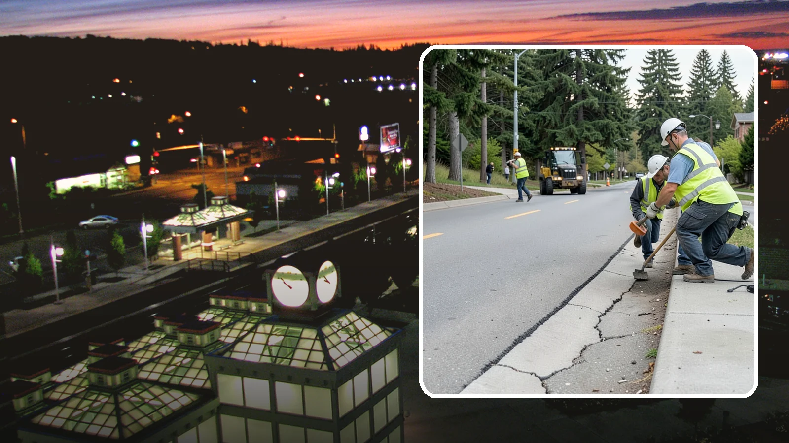 Sidewalk Repairs in Auburn, King County, WA - Concrete sidewalk repairs that restore safe, ADA-compliant pedestrian paths across municipal walkways.