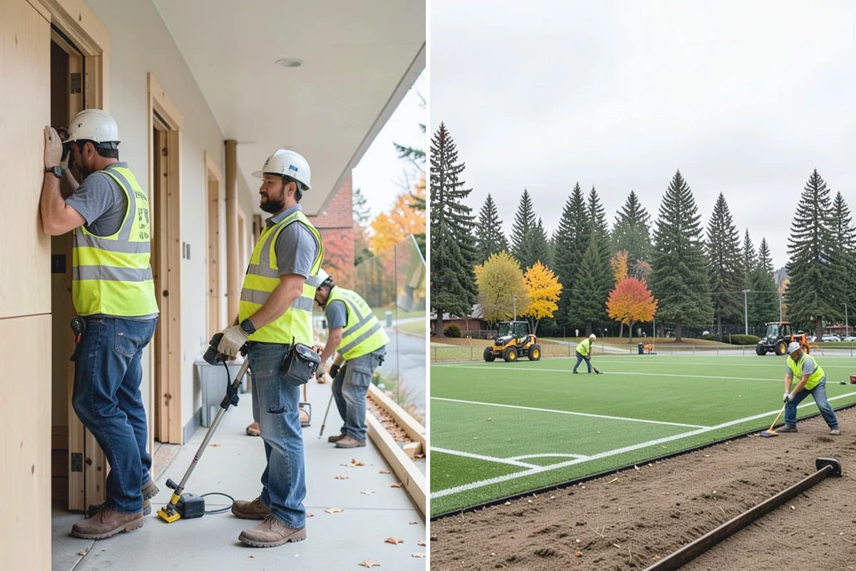 Sidewalk Repairs in Beaux Arts Village, King County, WA - Inspect and rate each panel to select the appropriate repair method