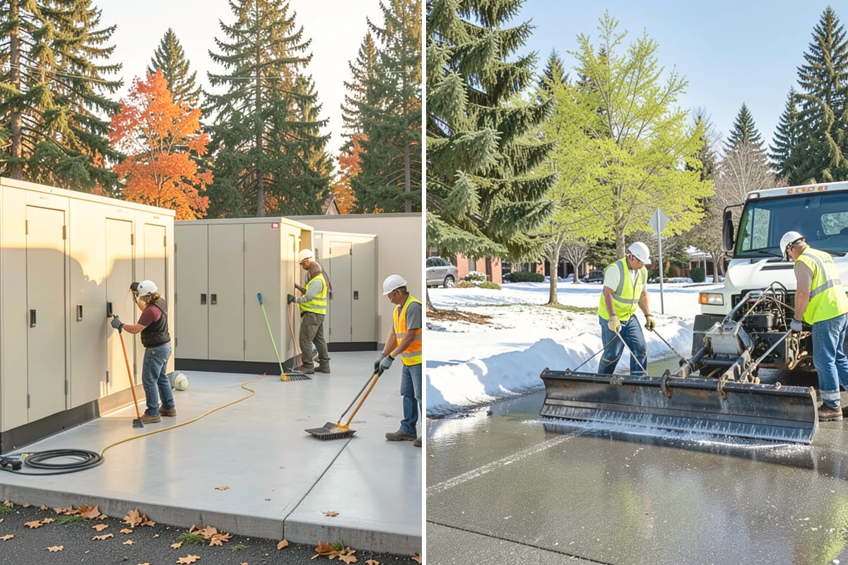 Sidewalk Repairs in Black Diamond, King County, WA - Inspect and rate each panel to select the appropriate repair method