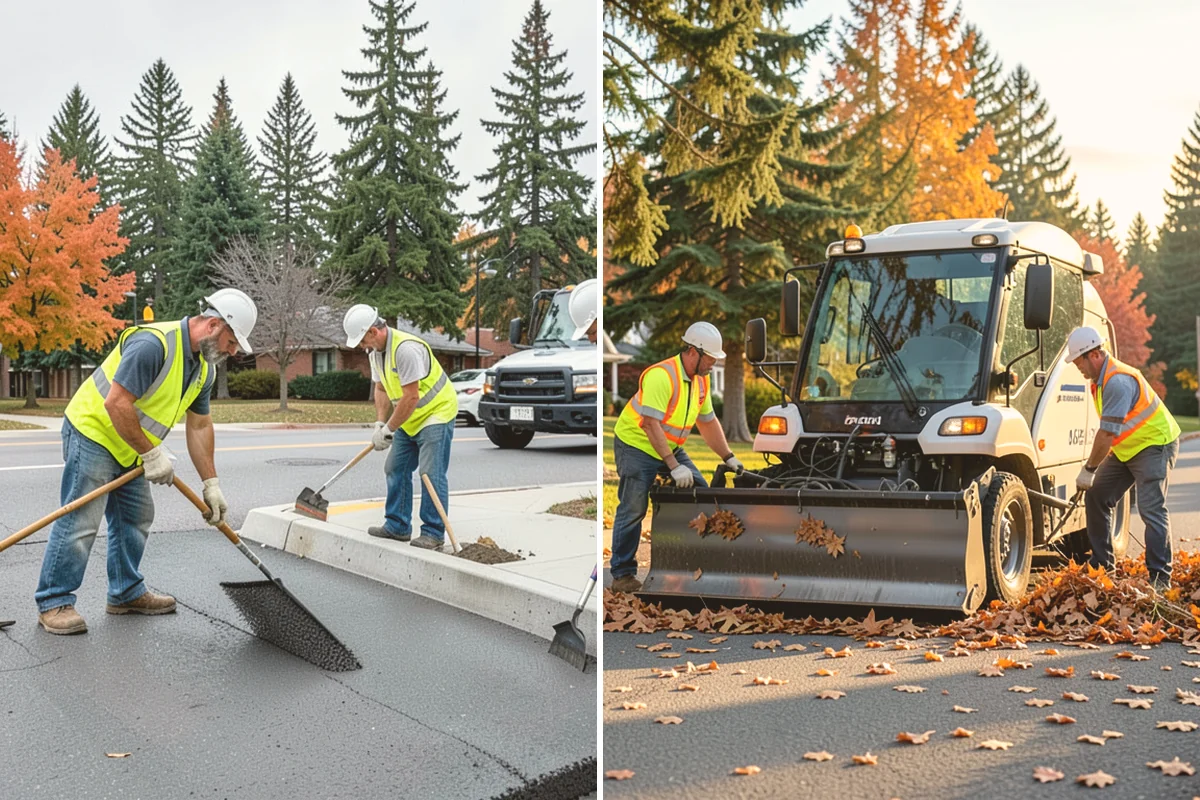 Sidewalk Repairs in Bothell, King County, WA - Inspect and rate each panel to select the appropriate repair method
