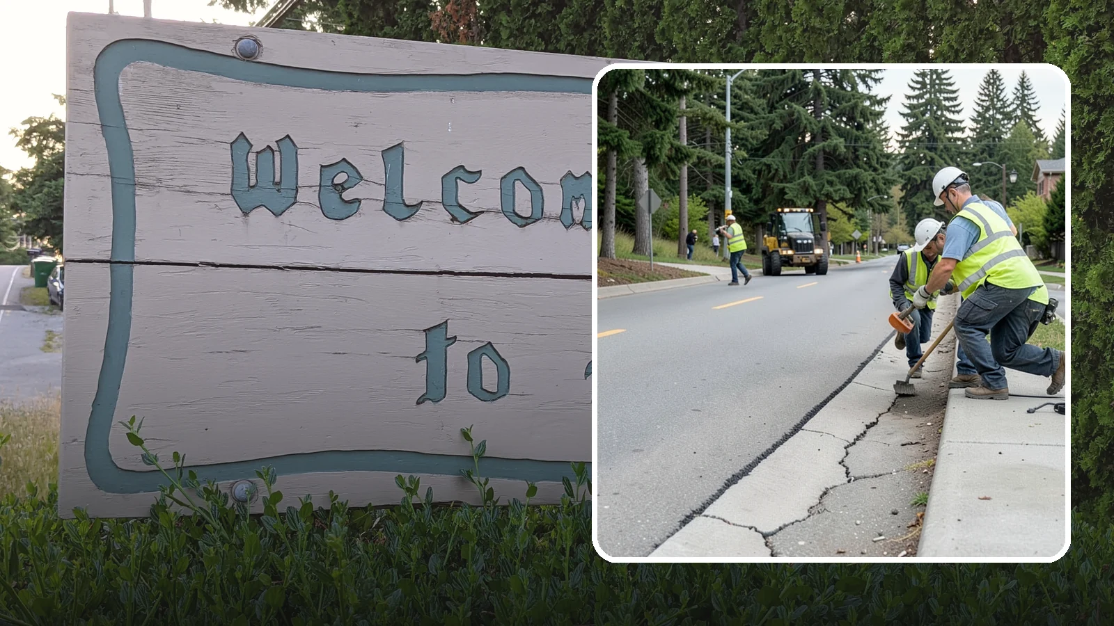 Sidewalk Repairs in Brier, Snohomish County, WA - Concrete sidewalk repairs that restore safe, ADA-compliant pedestrian paths across municipal walkways.