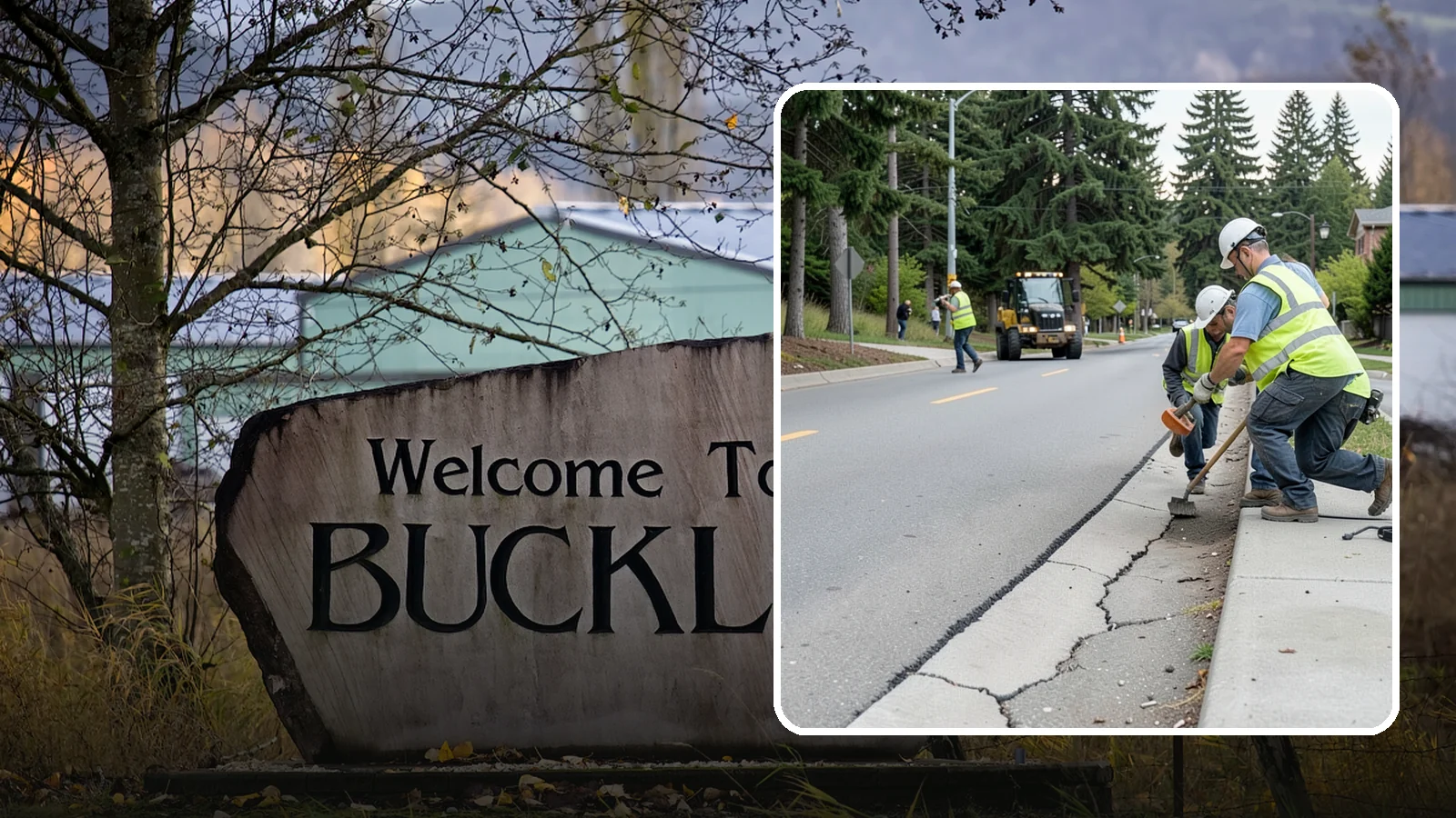 Sidewalk Repairs in Buckley, Pierce County, WA - Concrete sidewalk repairs that restore safe, ADA-compliant pedestrian paths across municipal walkways.