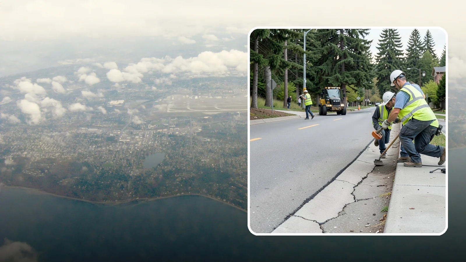 Sidewalk Repairs in Burien, King County, WA - Concrete sidewalk repairs that restore safe, ADA-compliant pedestrian paths across municipal walkways.