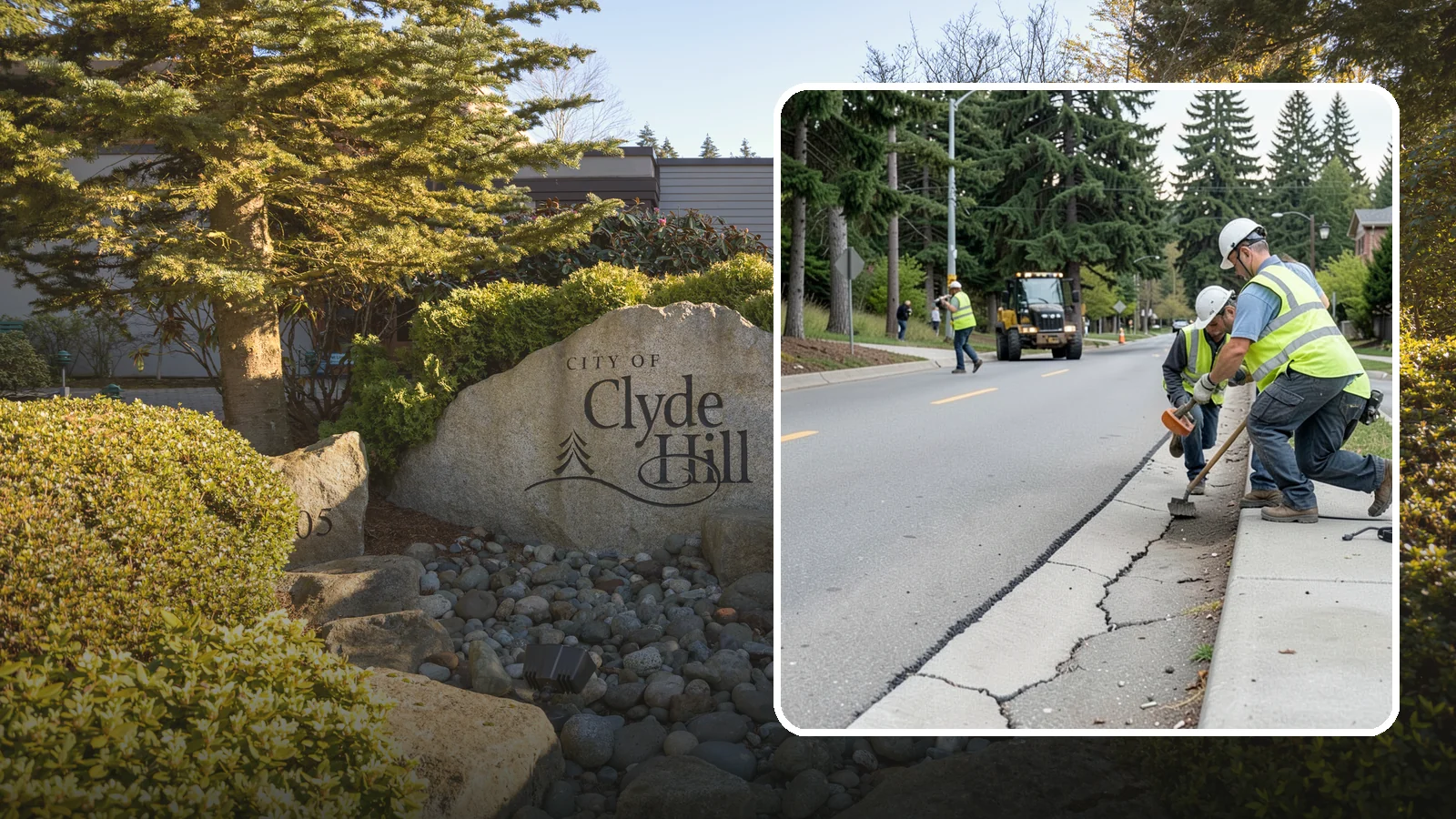 Sidewalk Repairs in Clyde Hill, King County, WA - Concrete sidewalk repairs that restore safe, ADA-compliant pedestrian paths across municipal walkways.