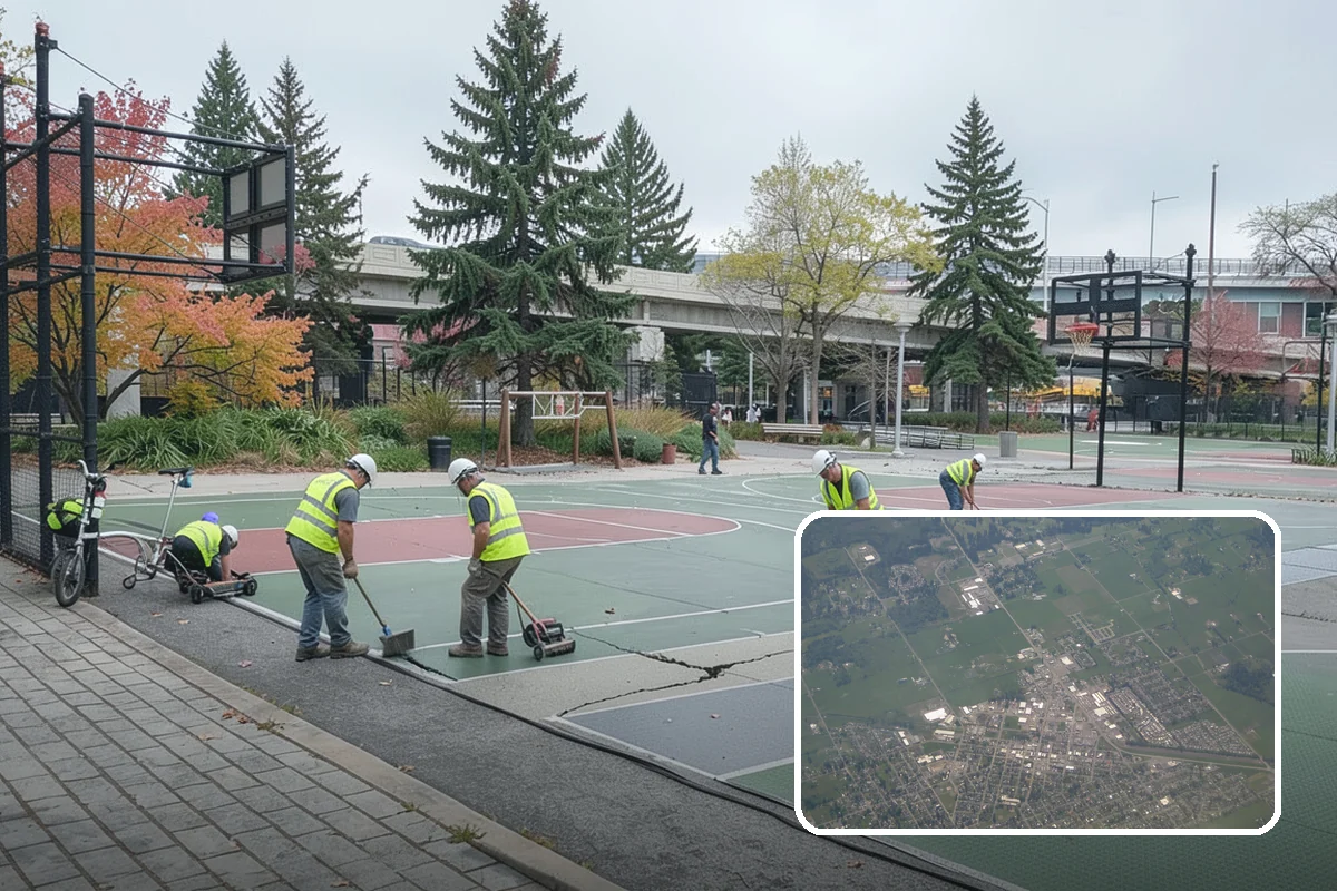 Sidewalk Repairs in Enumclaw, King County, WA - Eliminates trip hazards that drive liability claims