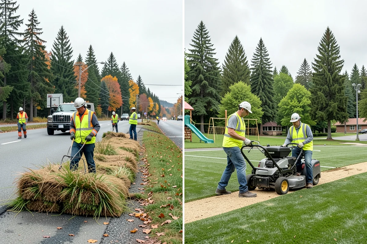 Sidewalk Repairs in Everett, Snohomish County, WA - Inspect and rate each panel to select the appropriate repair method