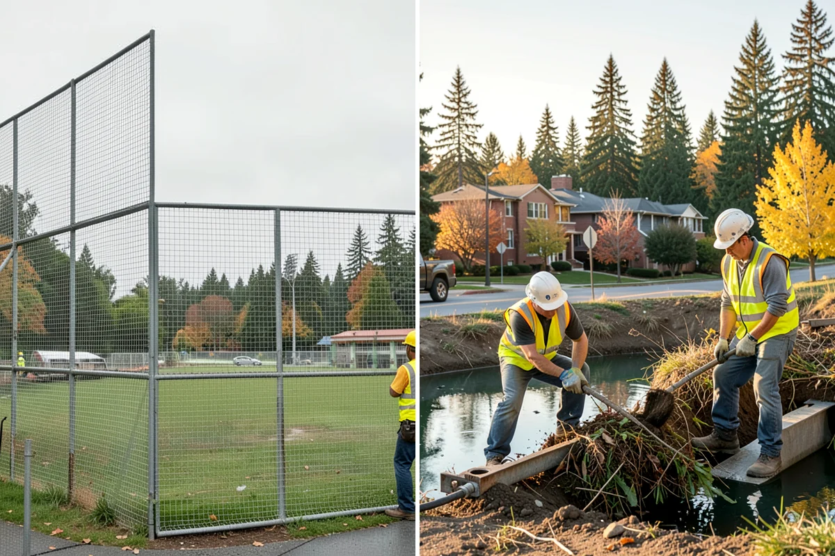 Sidewalk Repairs in Federal Way, King County, WA - Inspect and rate each panel to select the appropriate repair method
